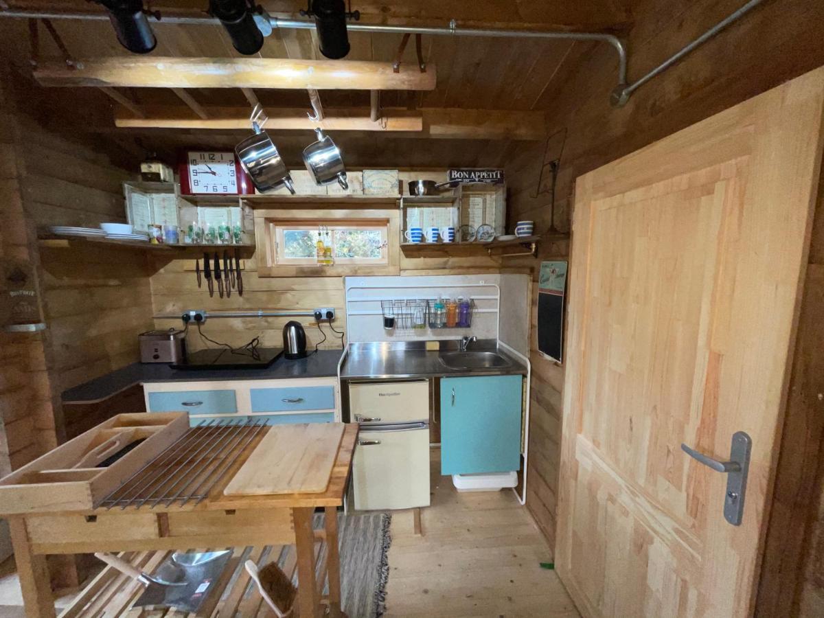Retro Private Lodge With Hot Tub Nr Dartmoor 牛顿阿伯特 外观 照片