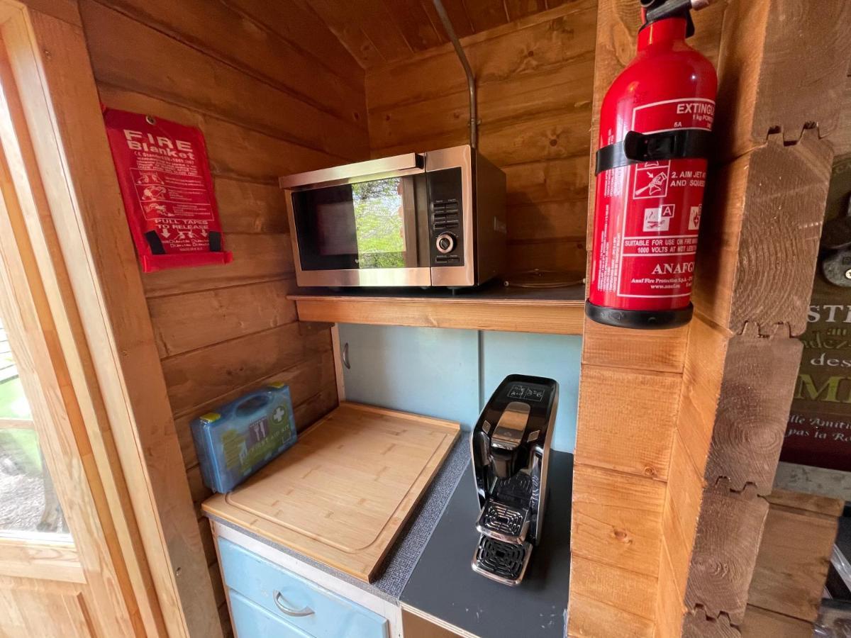 Retro Private Lodge With Hot Tub Nr Dartmoor 牛顿阿伯特 外观 照片