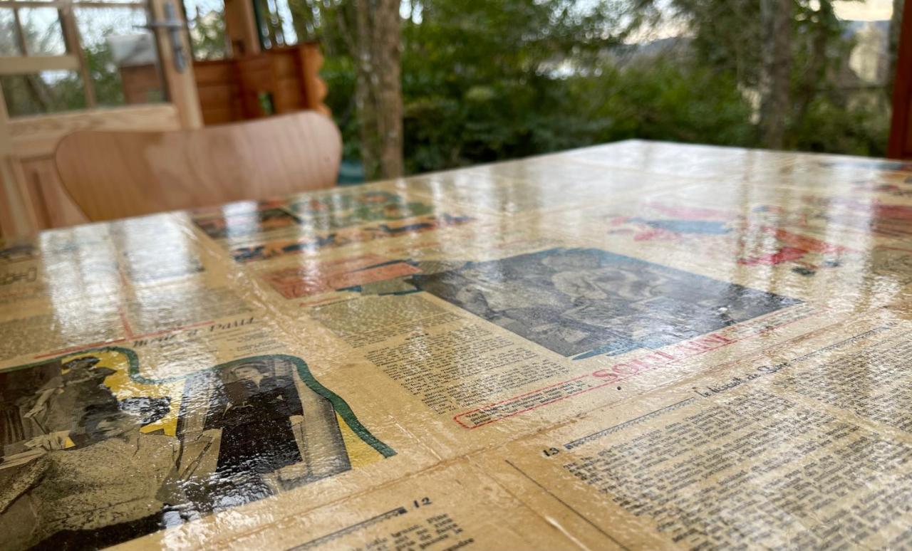 Retro Private Lodge With Hot Tub Nr Dartmoor 牛顿阿伯特 外观 照片