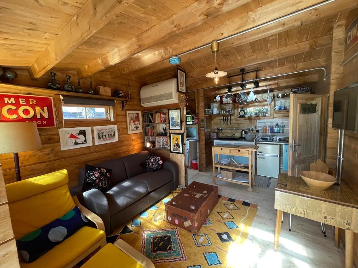 Retro Private Lodge With Hot Tub Nr Dartmoor 牛顿阿伯特 外观 照片