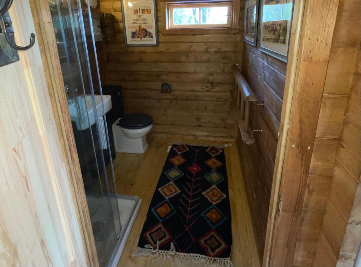 Retro Private Lodge With Hot Tub Nr Dartmoor 牛顿阿伯特 外观 照片