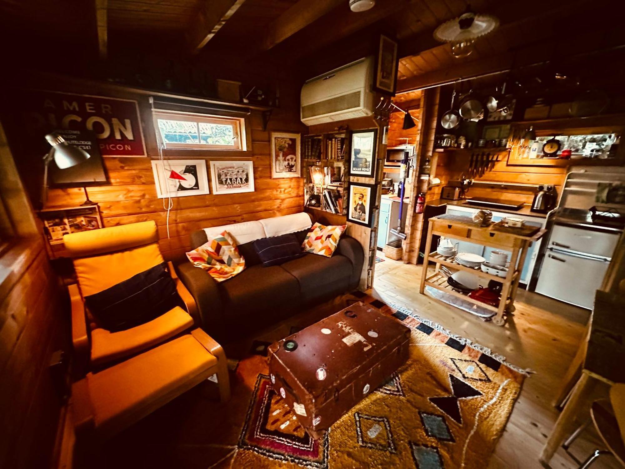 Retro Private Lodge With Hot Tub Nr Dartmoor 牛顿阿伯特 外观 照片